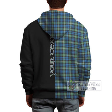 Lamont Ancient Tartan Hoodie with Family Crest and Half Of Me Style