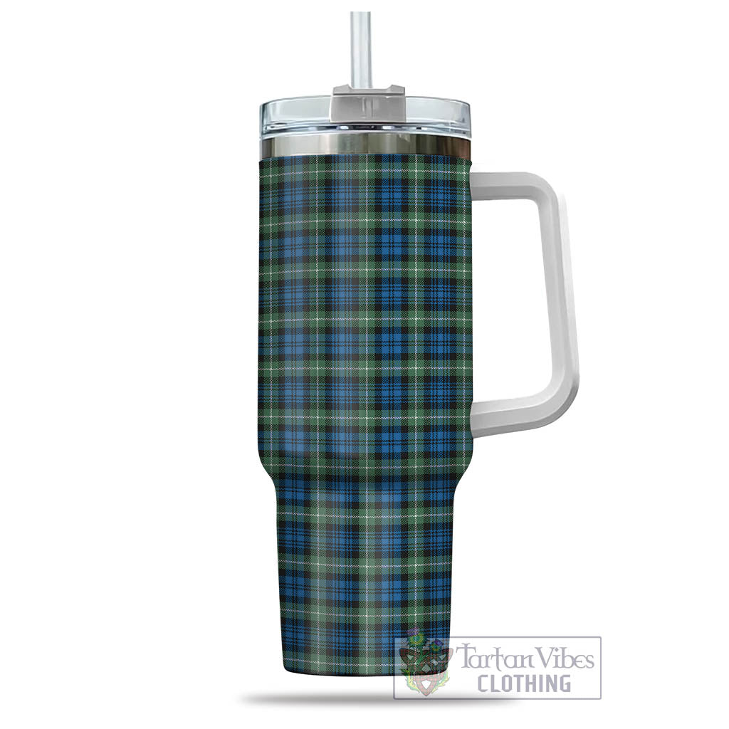 Tartan Vibes Clothing Lamont Ancient Tartan Tumbler with Handle