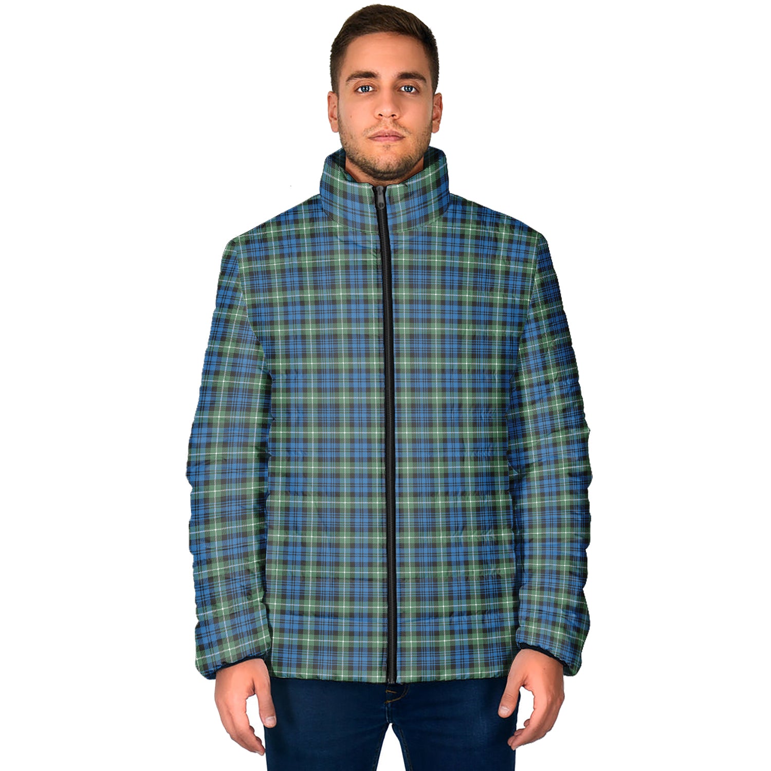 Lamont Ancient Tartan Padded Jacket - Tartan Vibes Clothing