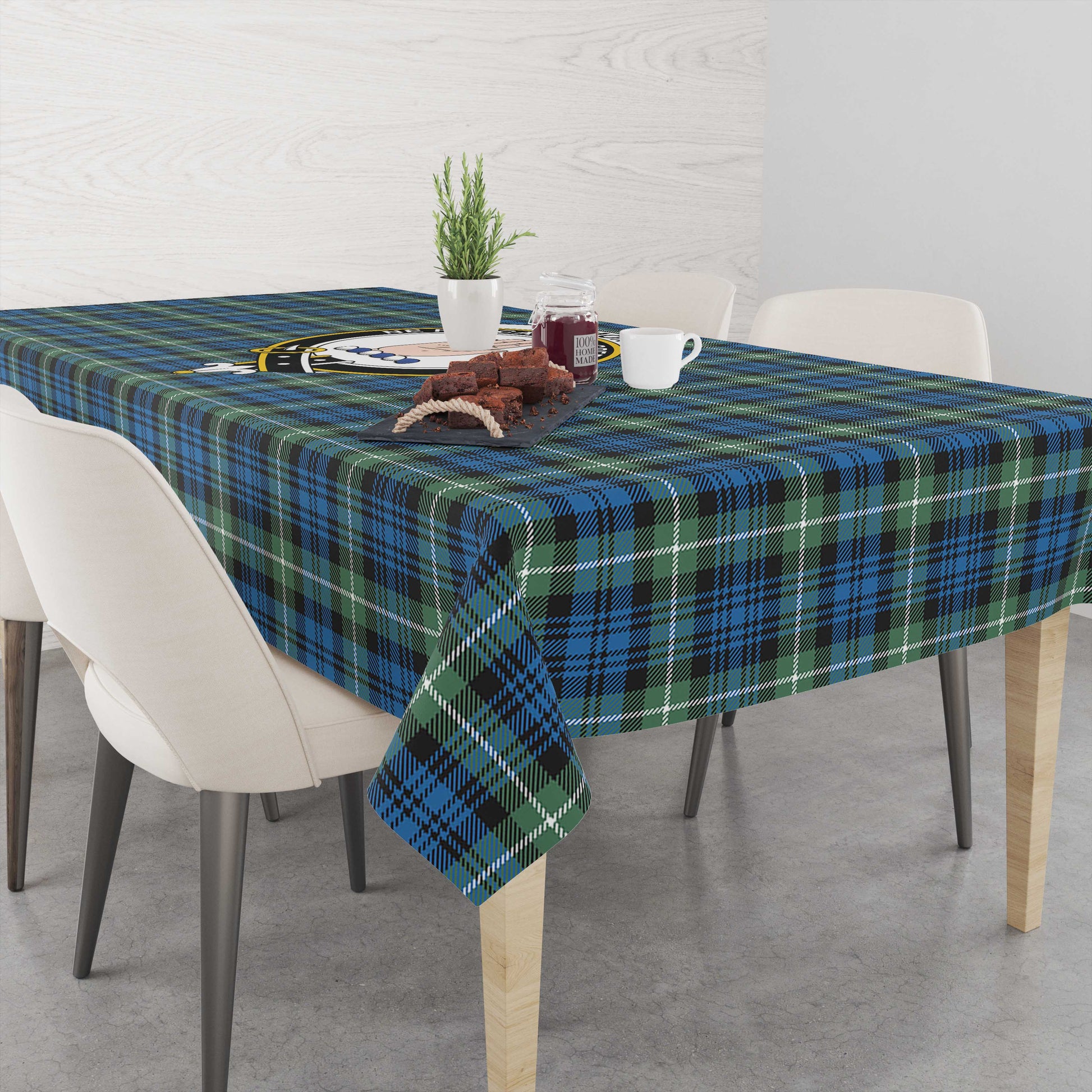 lamont-ancient-tatan-tablecloth-with-family-crest