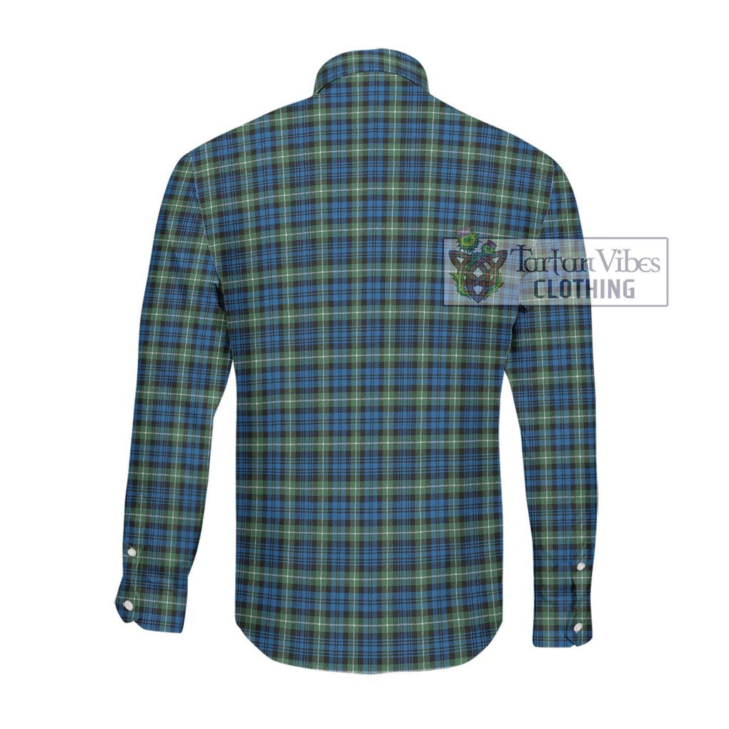 Lamont Ancient Tartan Long Sleeve Button Shirt with Family Crest DNA In Me Style - Tartanvibesclothing Shop