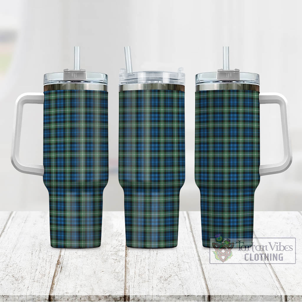 Tartan Vibes Clothing Lamont Ancient Tartan Tumbler with Handle