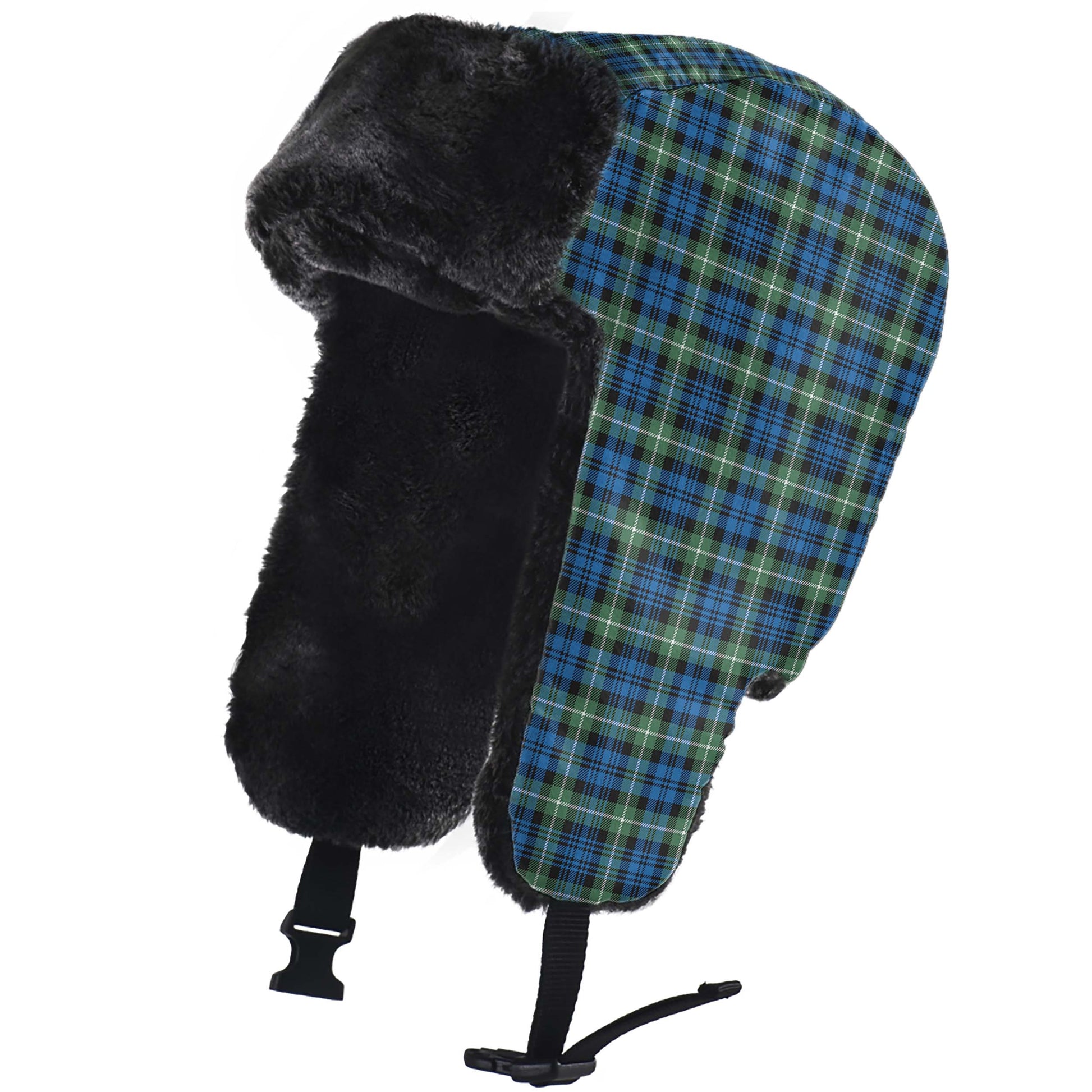 Lamont Ancient Tartan Winter Trapper Hat - Tartanvibesclothing