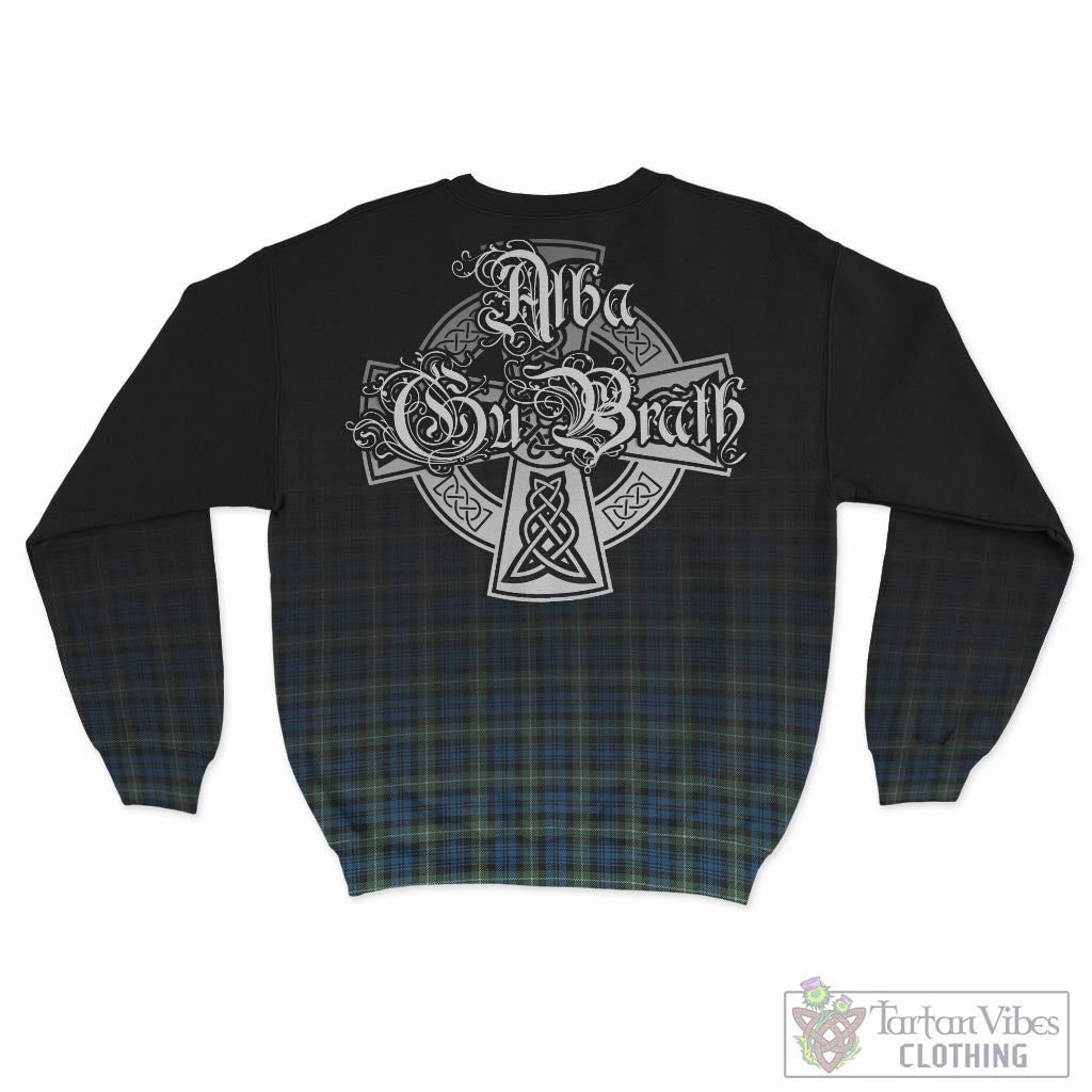 Tartan Vibes Clothing Lamont Ancient Tartan Sweatshirt Featuring Alba Gu Brath Family Crest Celtic Inspired