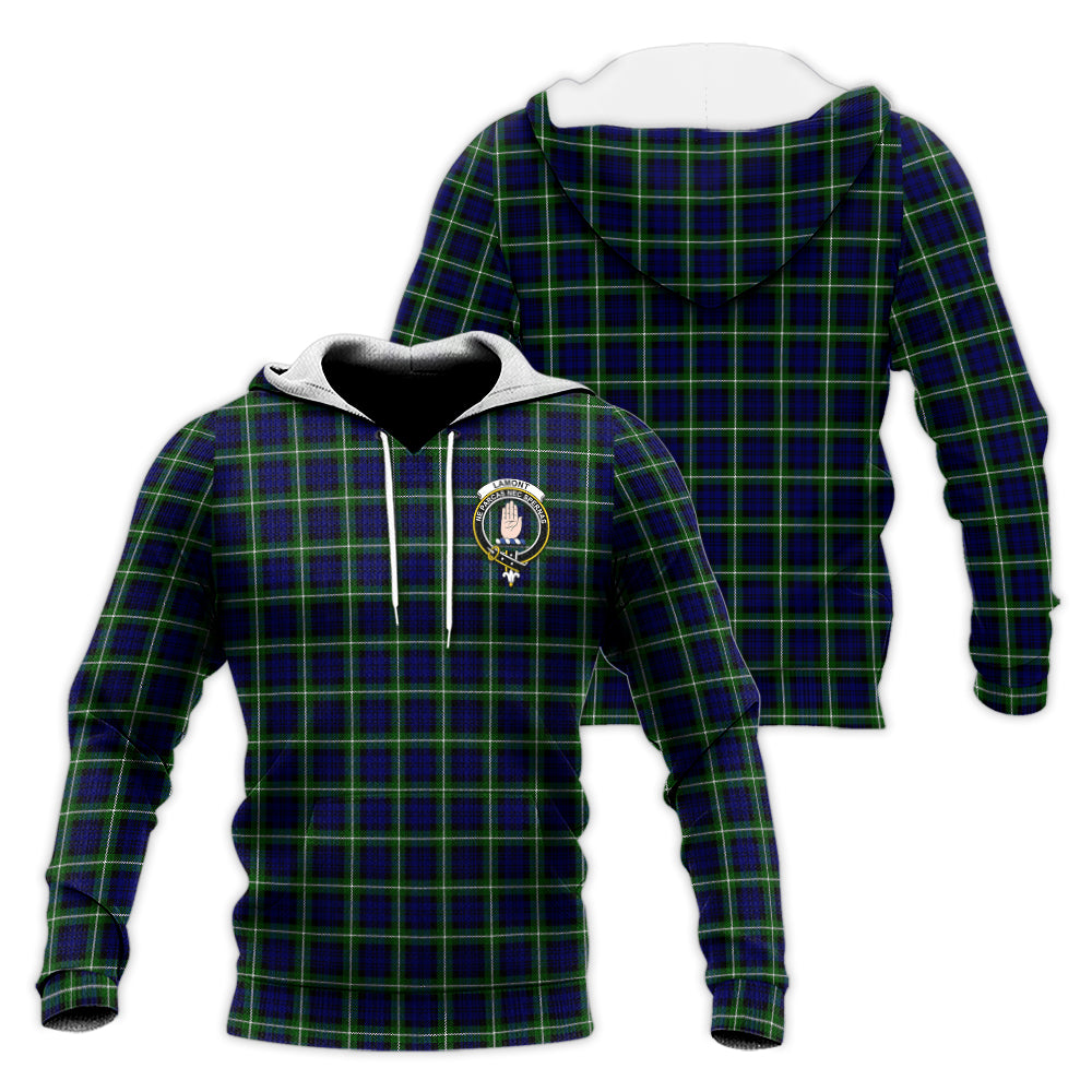 lamont-modern-tartan-knitted-hoodie-with-family-crest