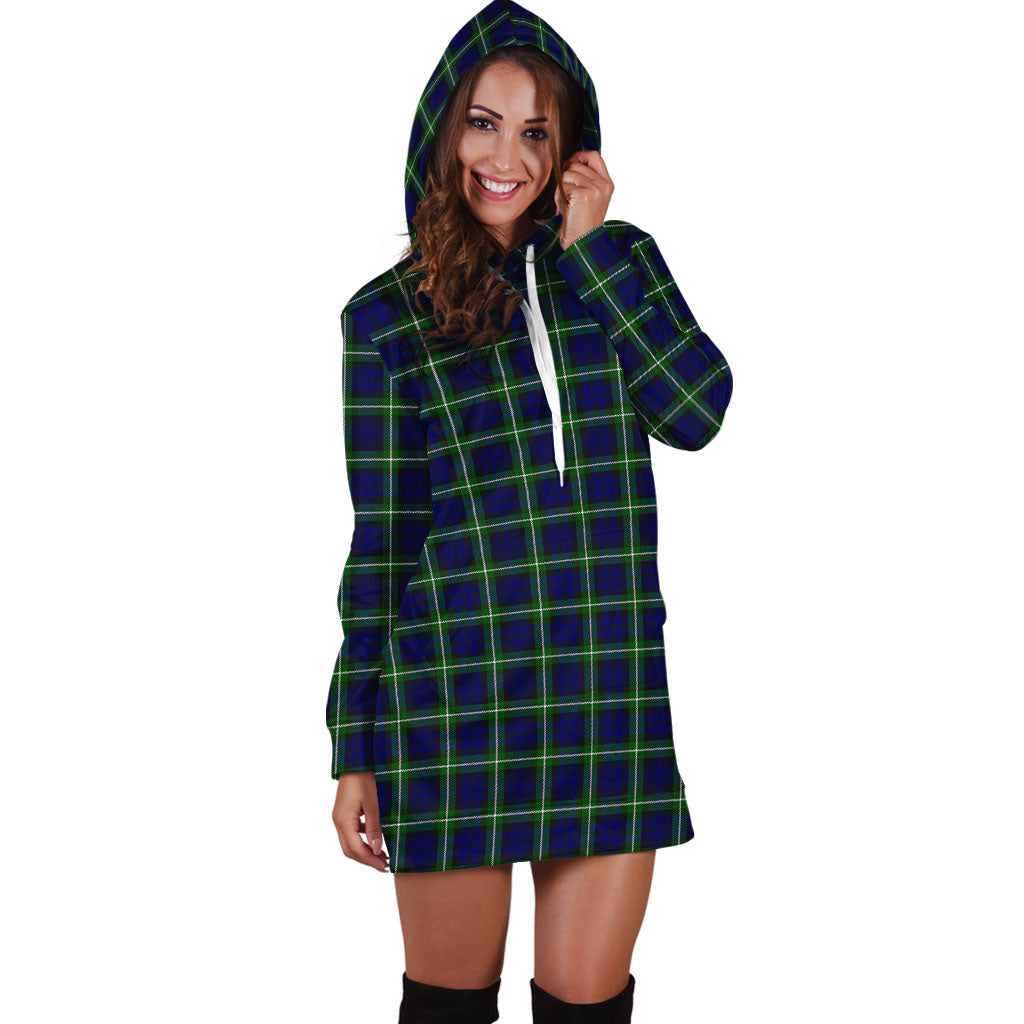 Lamont Modern Tartan Hoodie Dress - Tartan Vibes Clothing