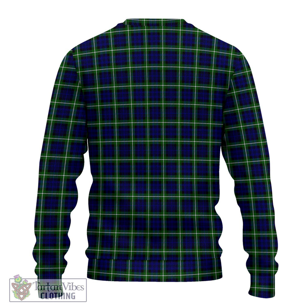 Lamont Modern Tartan Knitted Sweater with Family Crest DNA In Me Style - Tartanvibesclothing Shop