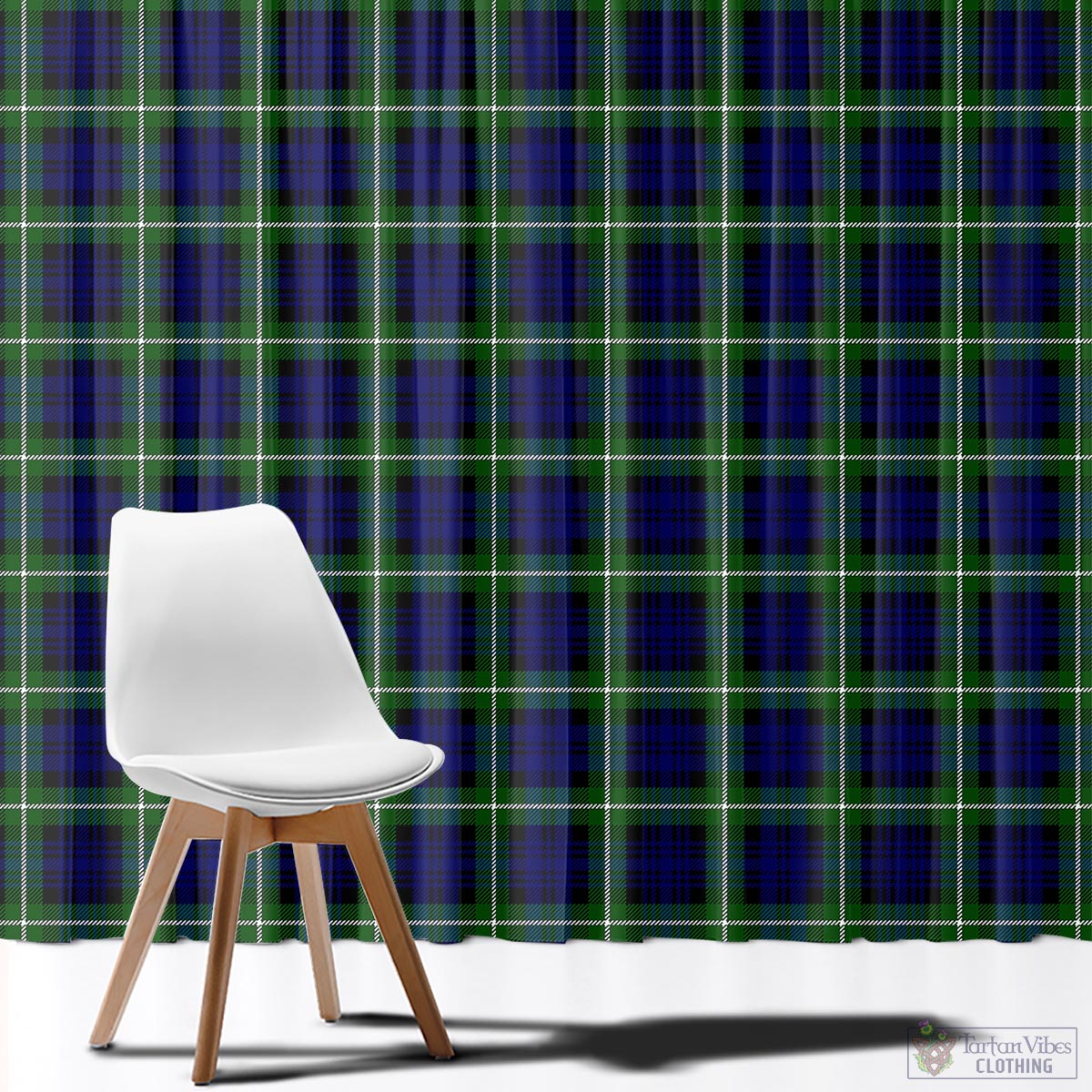 Lamont Modern Tartan Window Curtain