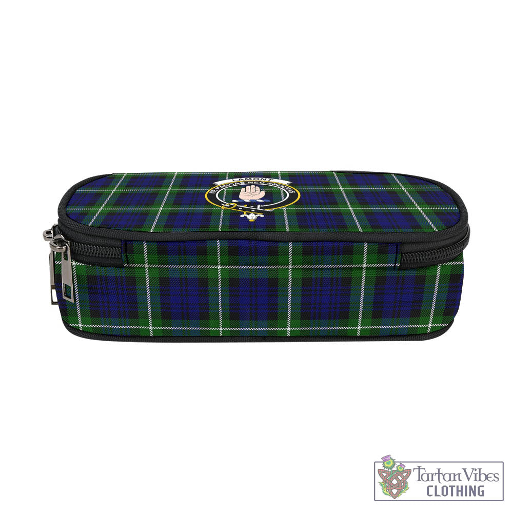 Tartan Vibes Clothing Lamont Modern Tartan Pen and Pencil Case with Family Crest