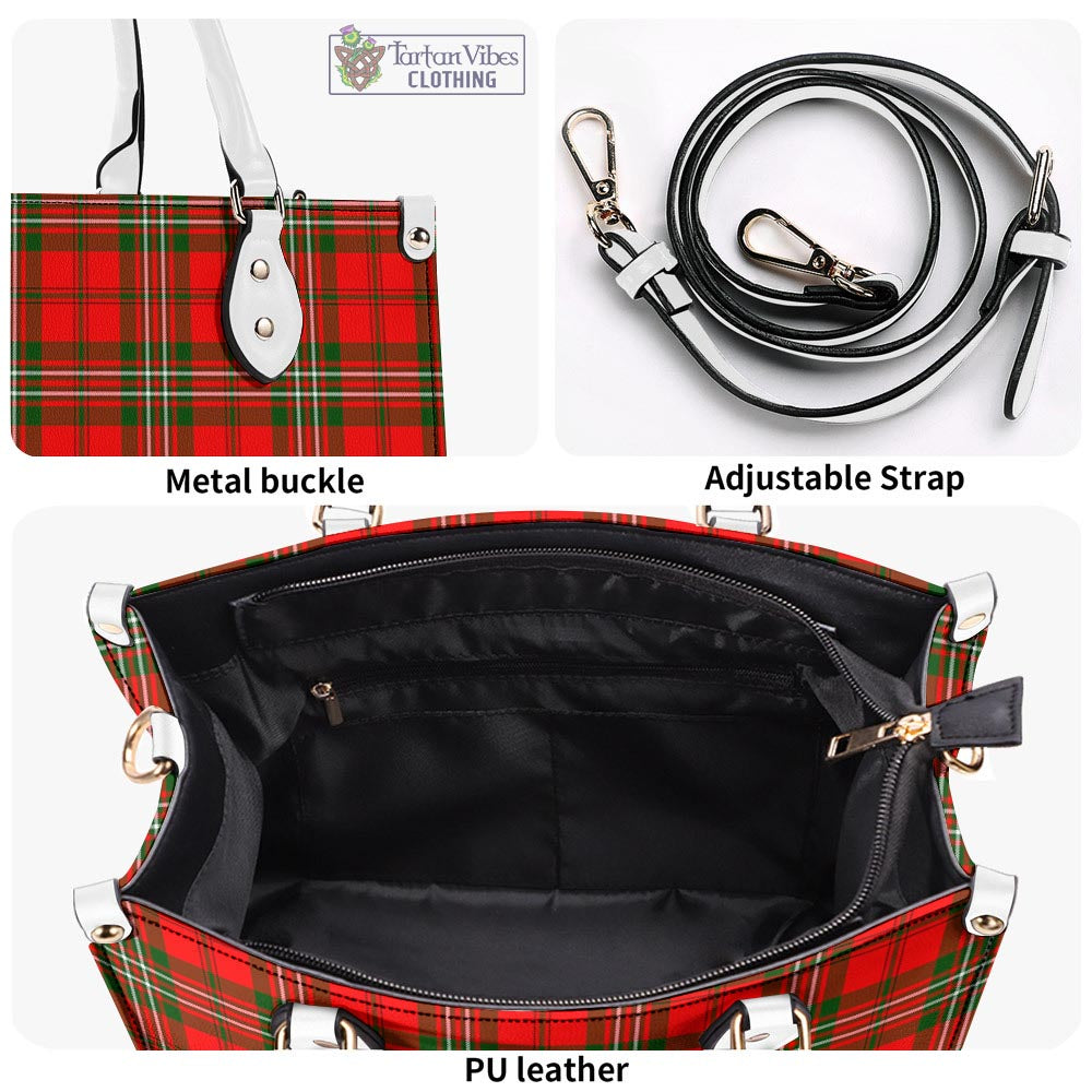 Tartan Vibes Clothing Langlands Tartan Luxury Leather Handbags