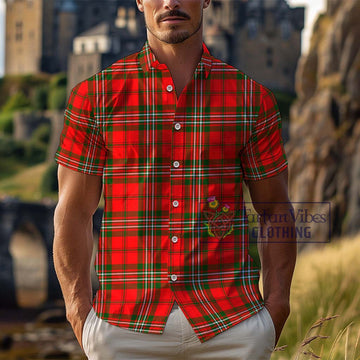 Langlands Tartan Cotton Hawaiian Shirt