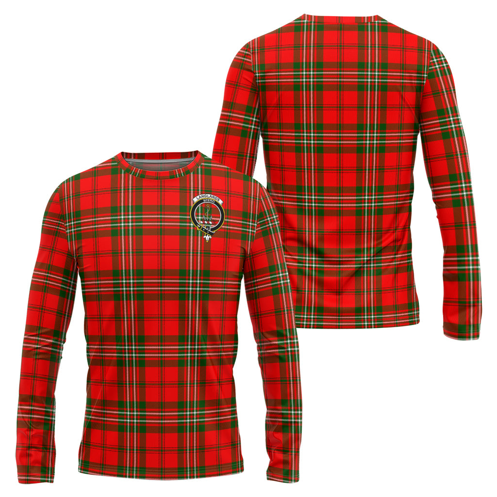 langlands-tartan-long-sleeve-t-shirt-with-family-crest