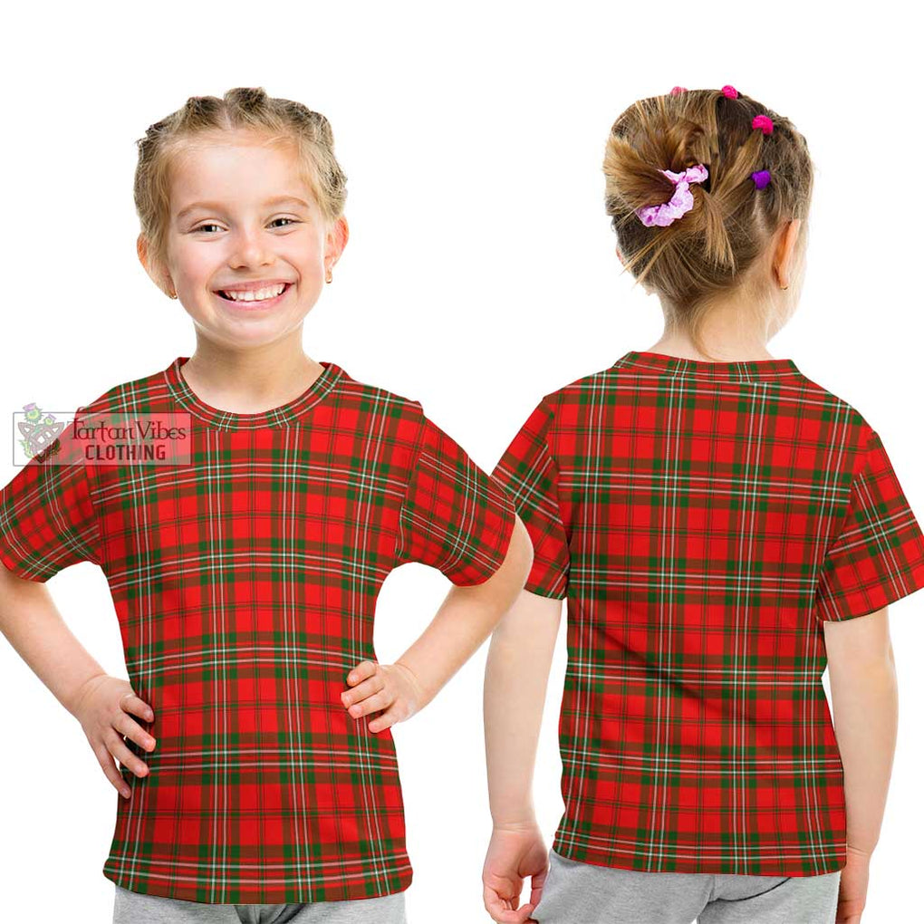 Langlands Tartan Kid T-Shirt Youth XL Size14 - Tartan Vibes Clothing