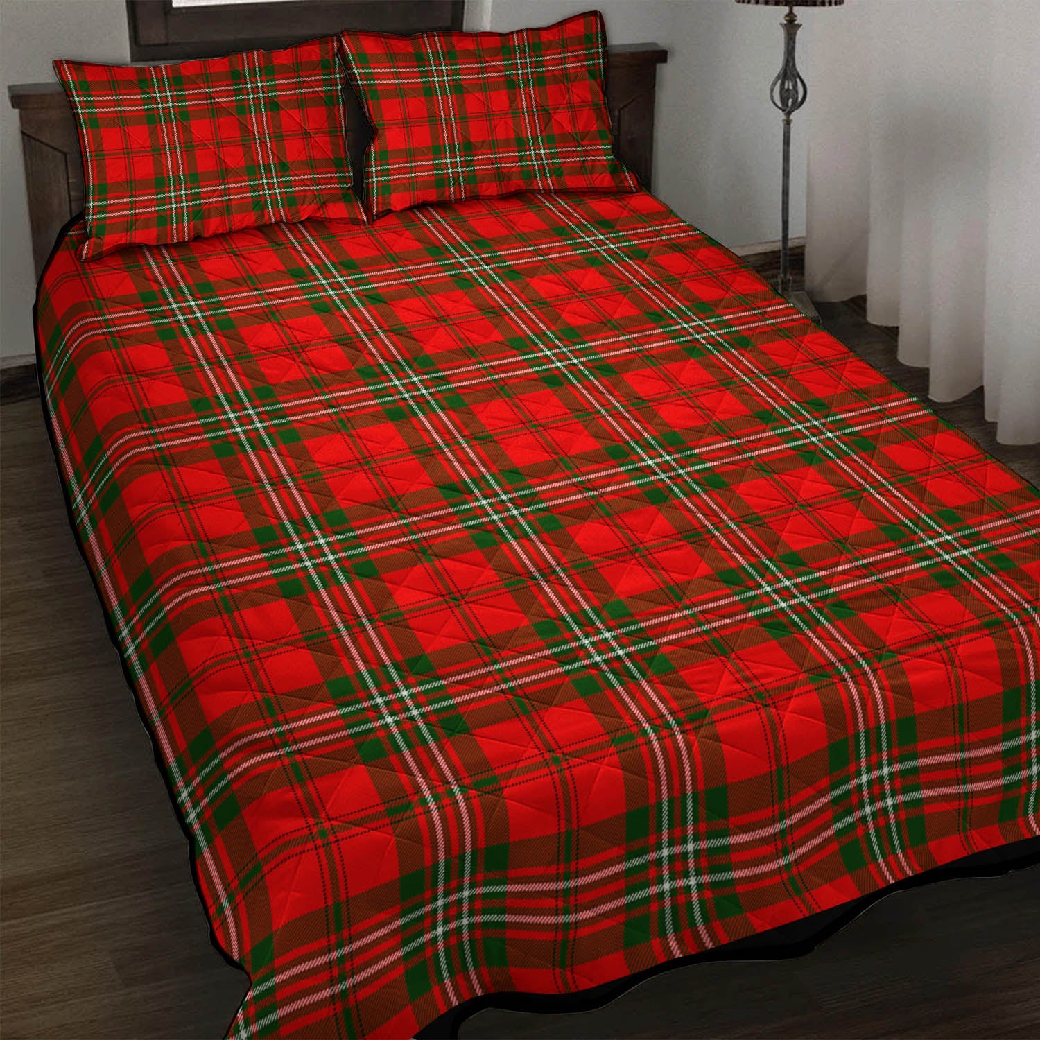 Langlands Tartan Quilt Bed Set - Tartan Vibes Clothing