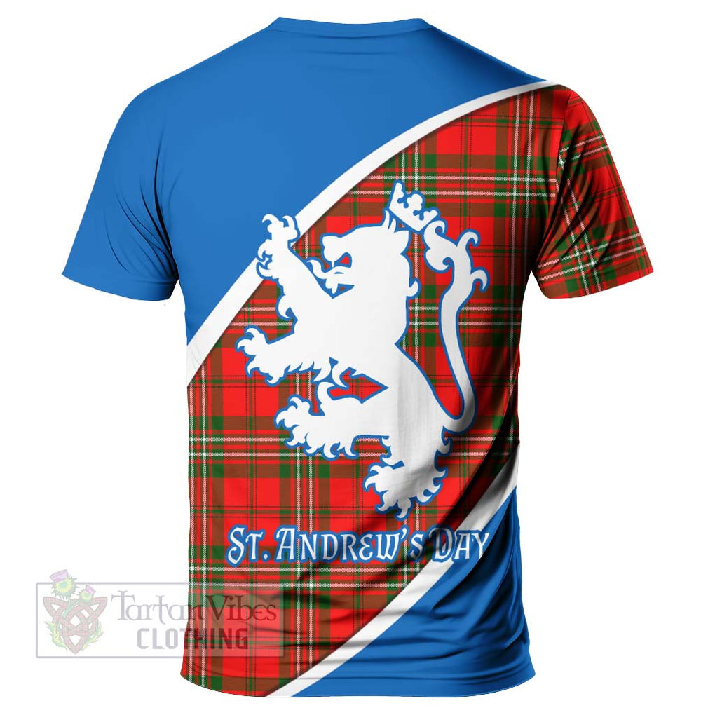 Tartan Vibes Clothing Langlands Family Crest Tartan T-Shirt Celebrate Saint Andrew's Day in Style