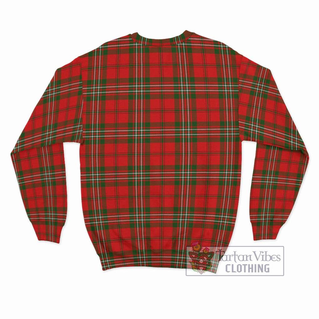 Langlands Tartan Sweatshirt with Family Crest DNA In Me Style - Tartanvibesclothing Shop