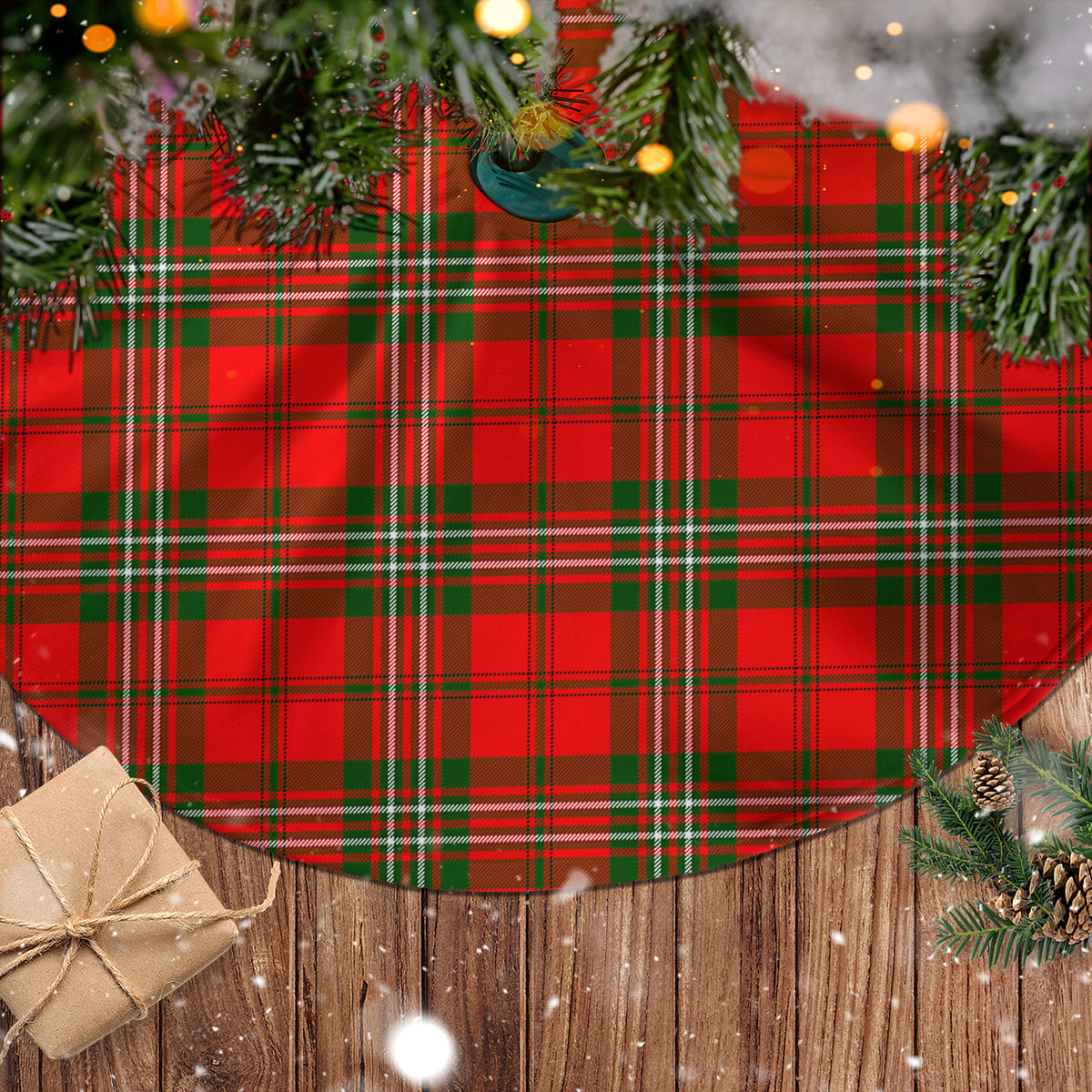 Langlands Tartan Christmas Tree Skirt - Tartan Vibes Clothing