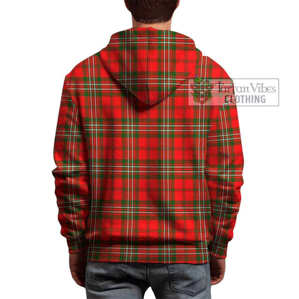 Langlands Tartan Hoodie with Family Crest DNA In Me Style - Tartanvibesclothing Shop