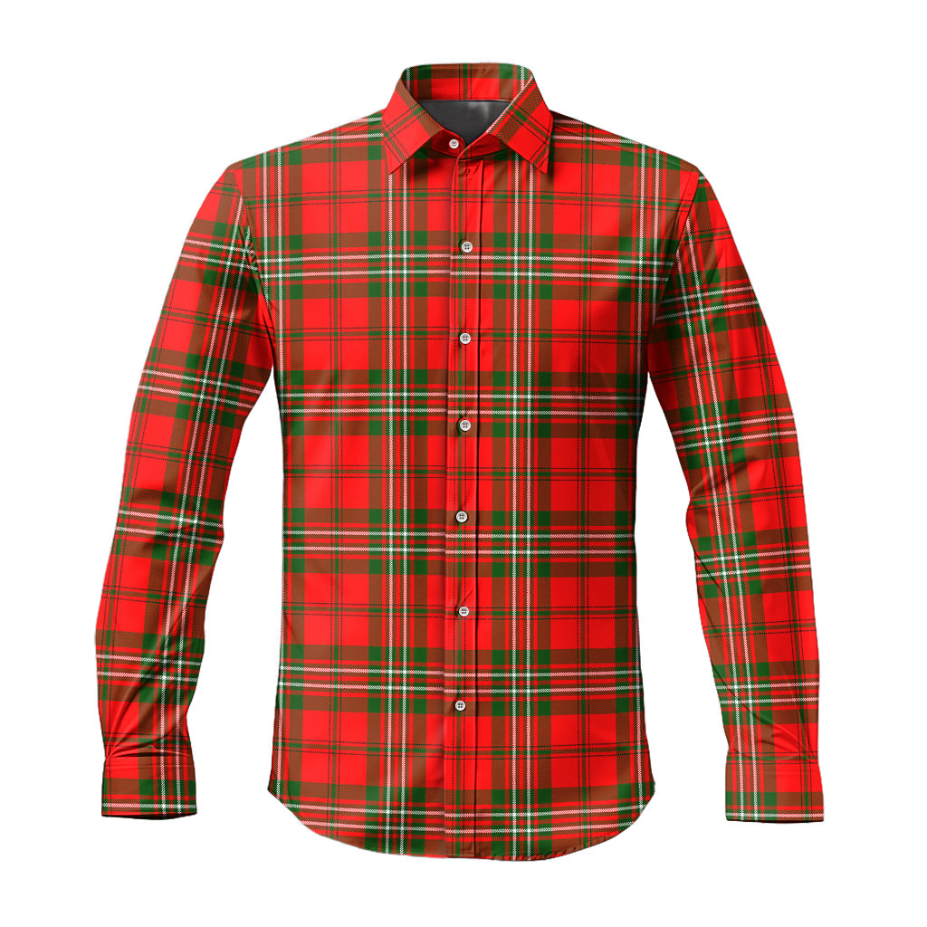 langlands-tartan-long-sleeve-button-up-shirt