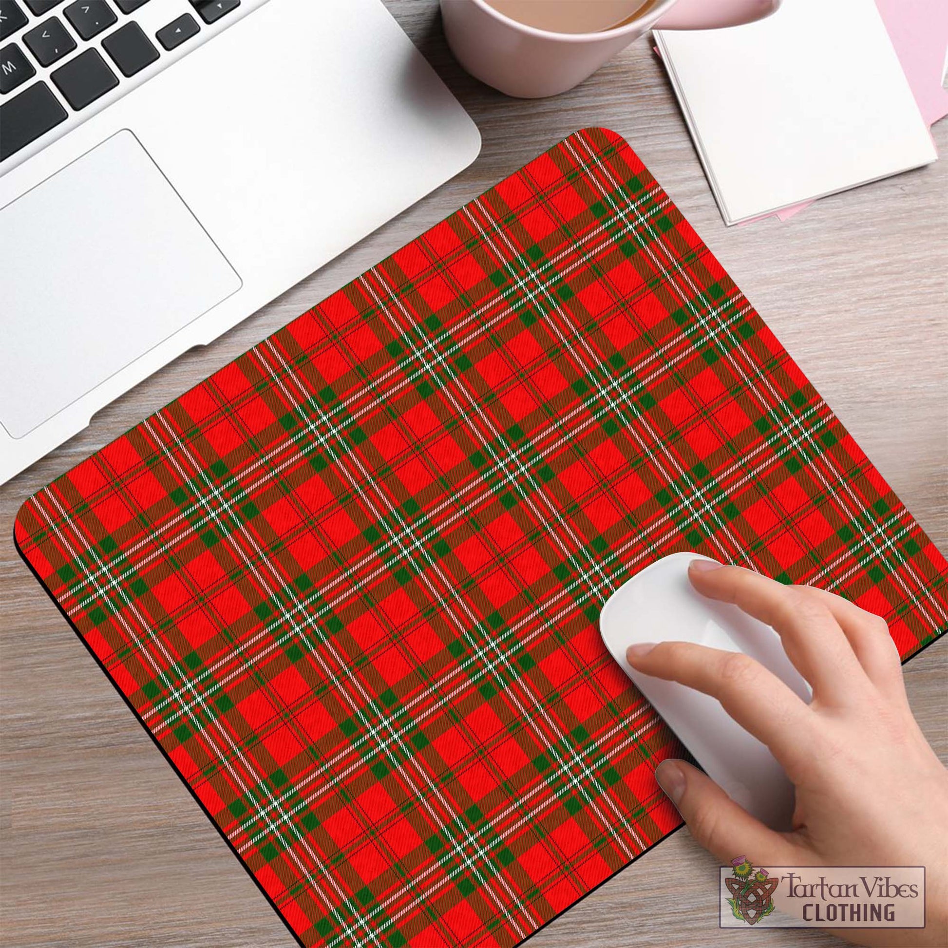 Tartan Vibes Clothing Langlands Tartan Mouse Pad