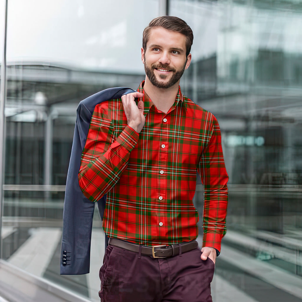 langlands-tartan-long-sleeve-button-up-shirt