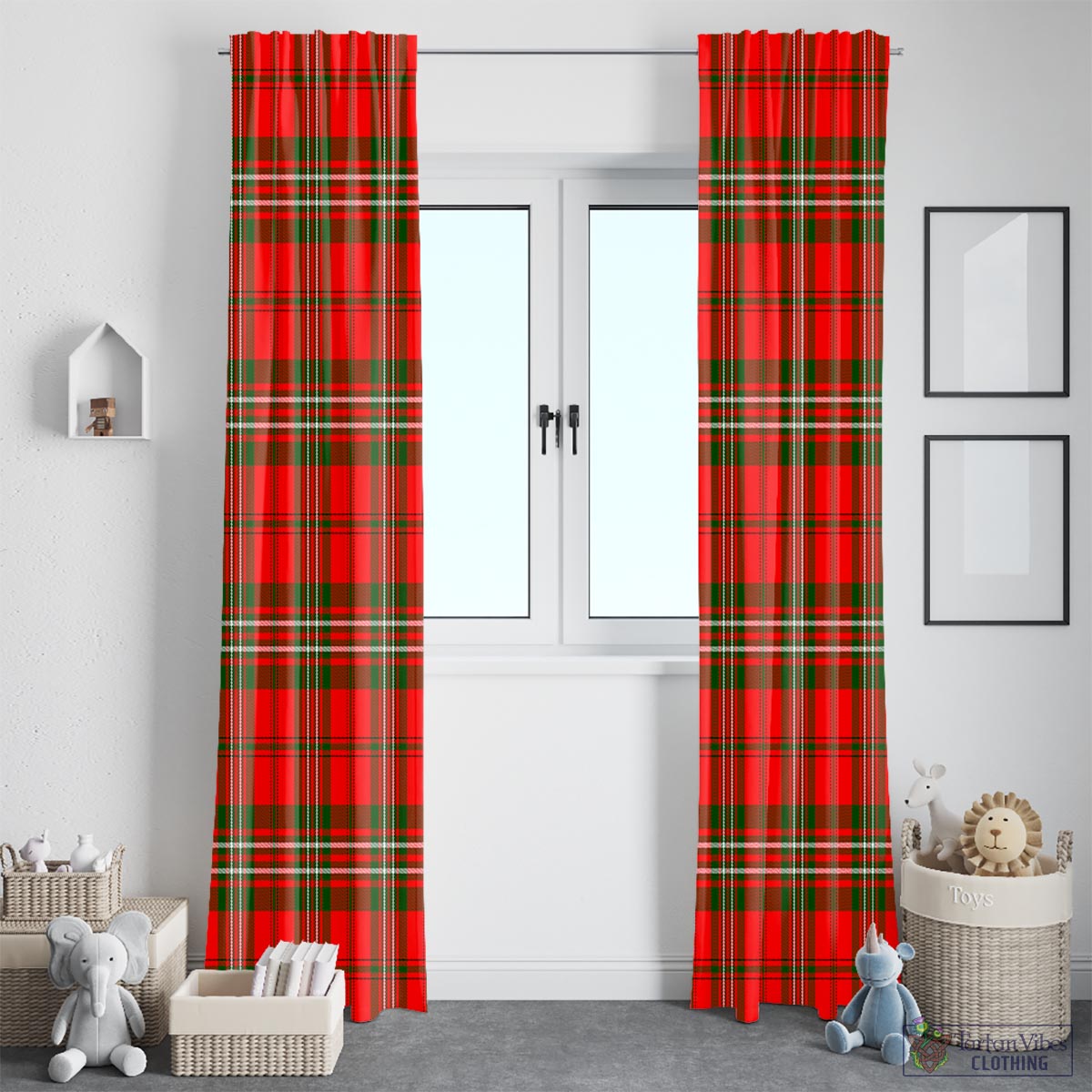 Langlands Tartan Window Curtain