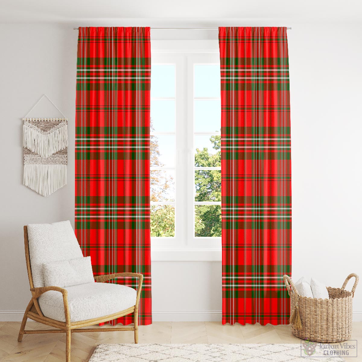 Langlands Tartan Window Curtain