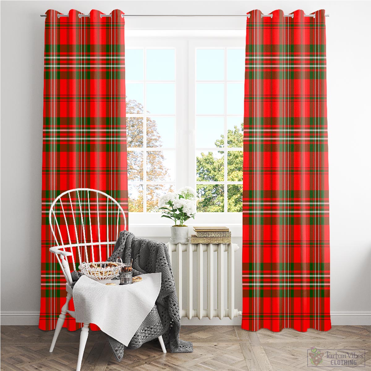 Langlands Tartan Window Curtain