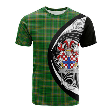Larkin Irish Clan Cotton T-shirt Celtic Circle Style Kid's Shirt - Tartan Vibes Clothing