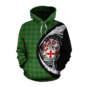 Laurence Irish Clan Cotton Hoodie Celtic Circle Style Pullover Hoodie XS - Tartan Vibes Clothing