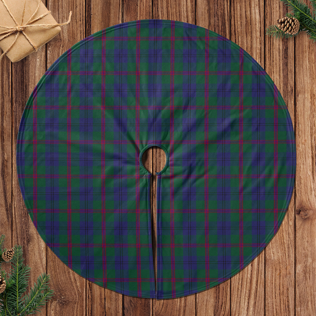 Laurie Tartan Christmas Tree Skirt 47*47 inch - Tartan Vibes Clothing