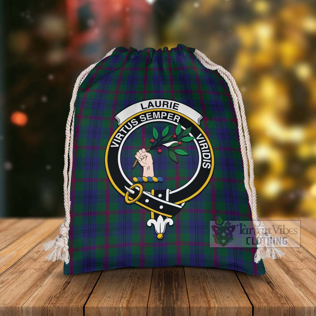 Tartan Vibes Clothing Laurie Tartan Christmas Santa's Bag with Family Crest