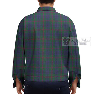 Laurie Tartan Unisex Lapel Cotton Jacket