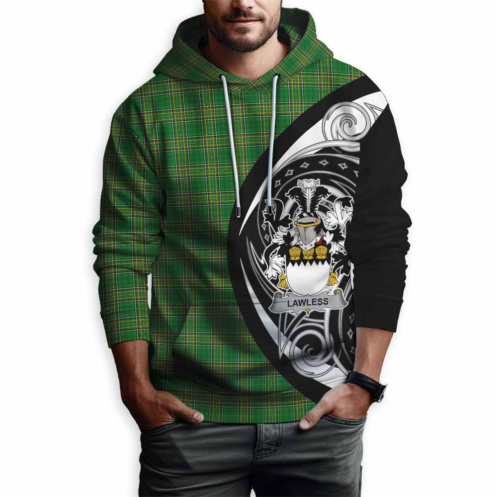 Lawless Irish Clan Hoodie Celtic Circle Style Pullover Hoodie - Tartan Vibes Clothing