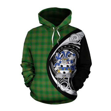 Lea Irish Clan Cotton Hoodie Celtic Circle Style Pullover Hoodie XS - Tartan Vibes Clothing