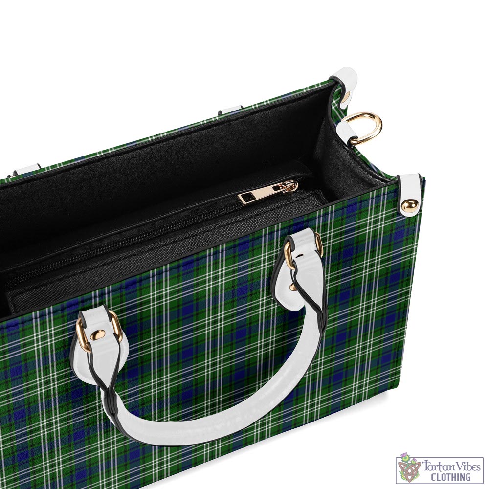 Tartan Vibes Clothing Learmonth Tartan Luxury Leather Handbags