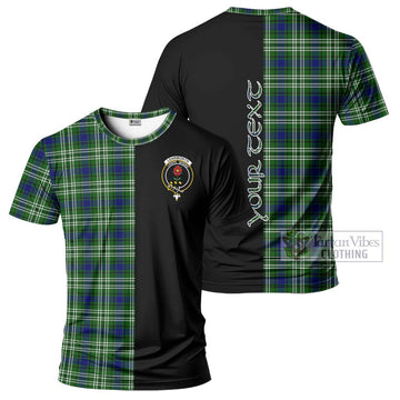 Learmonth Tartan T-Shirt with Family Crest and Half Of Me Style