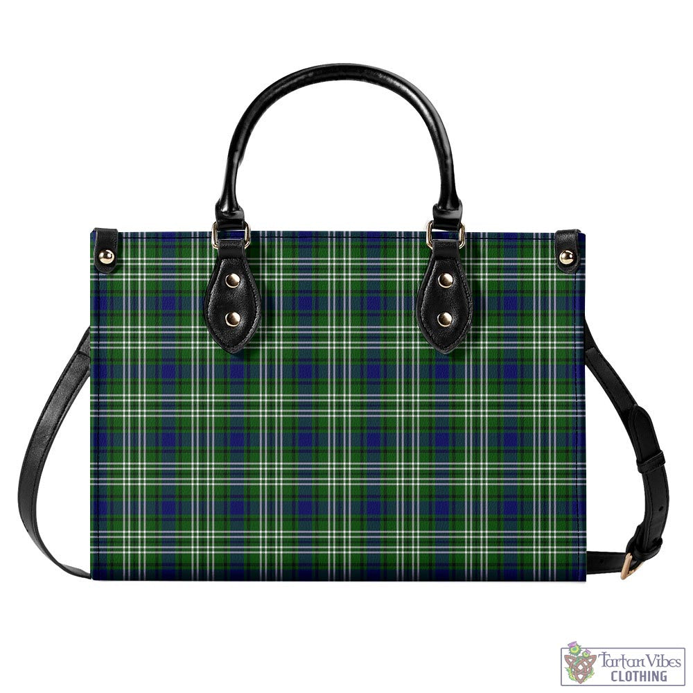 Tartan Vibes Clothing Learmonth Tartan Luxury Leather Handbags