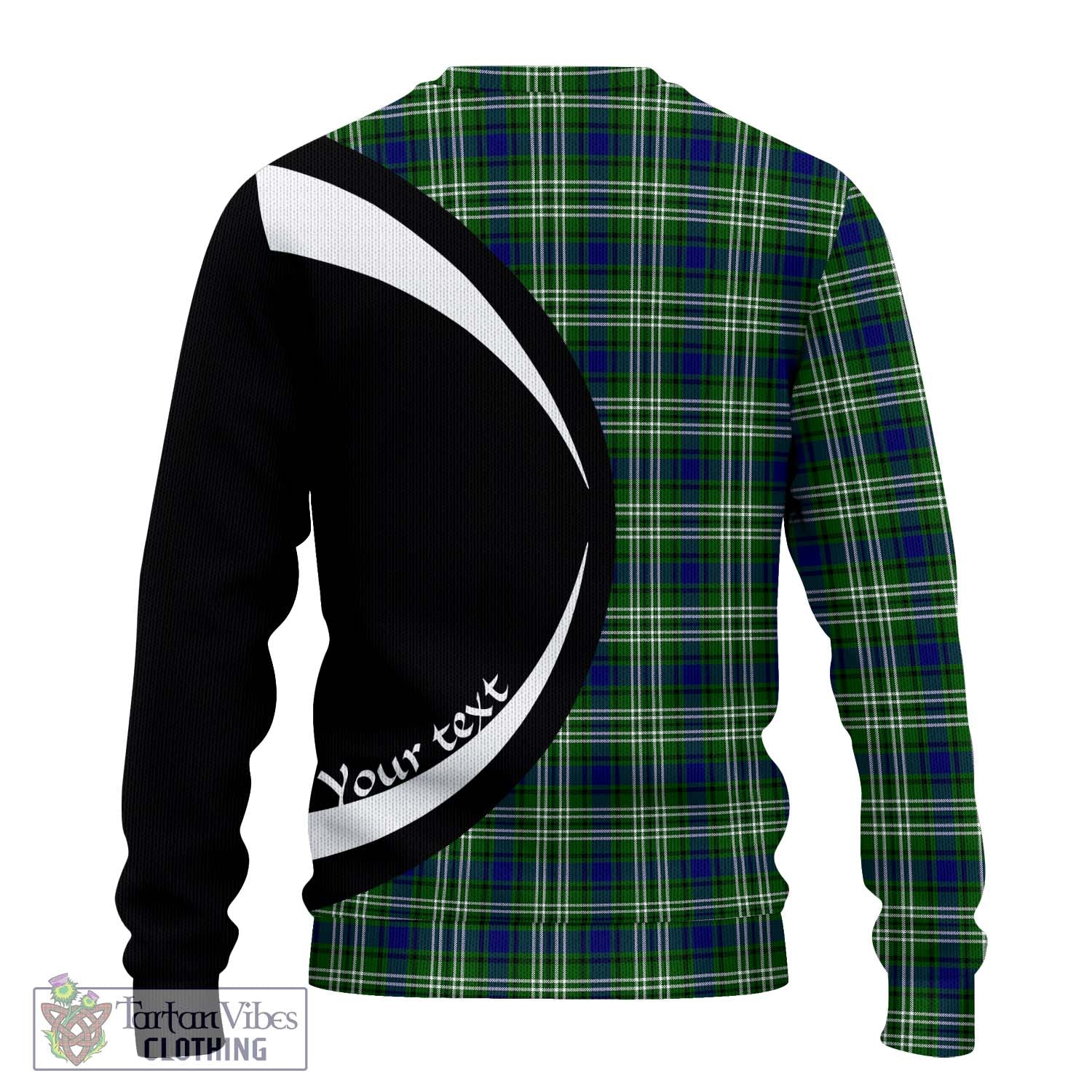 Learmonth Tartan Ugly Sweater with Family Crest Circle Style - Tartan Vibes Clothing