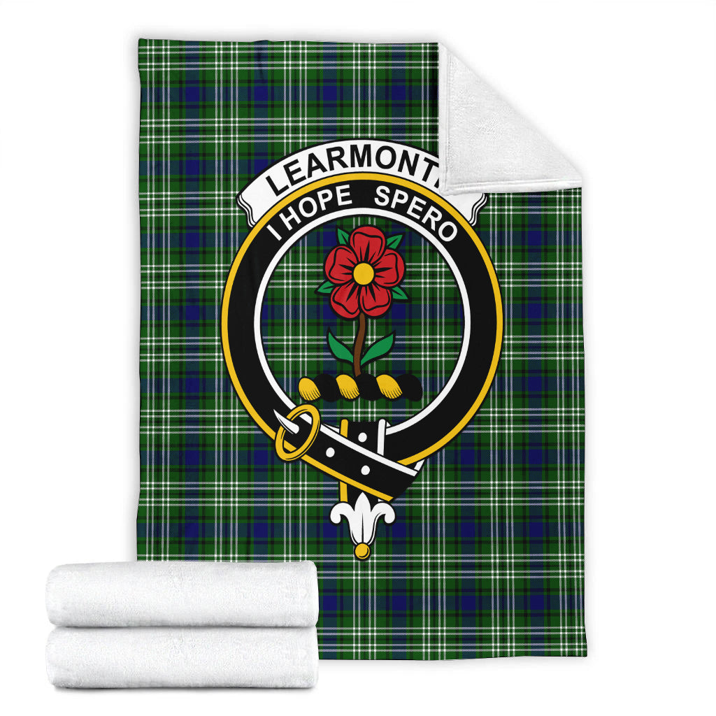 learmonth-tartab-blanket-with-family-crest