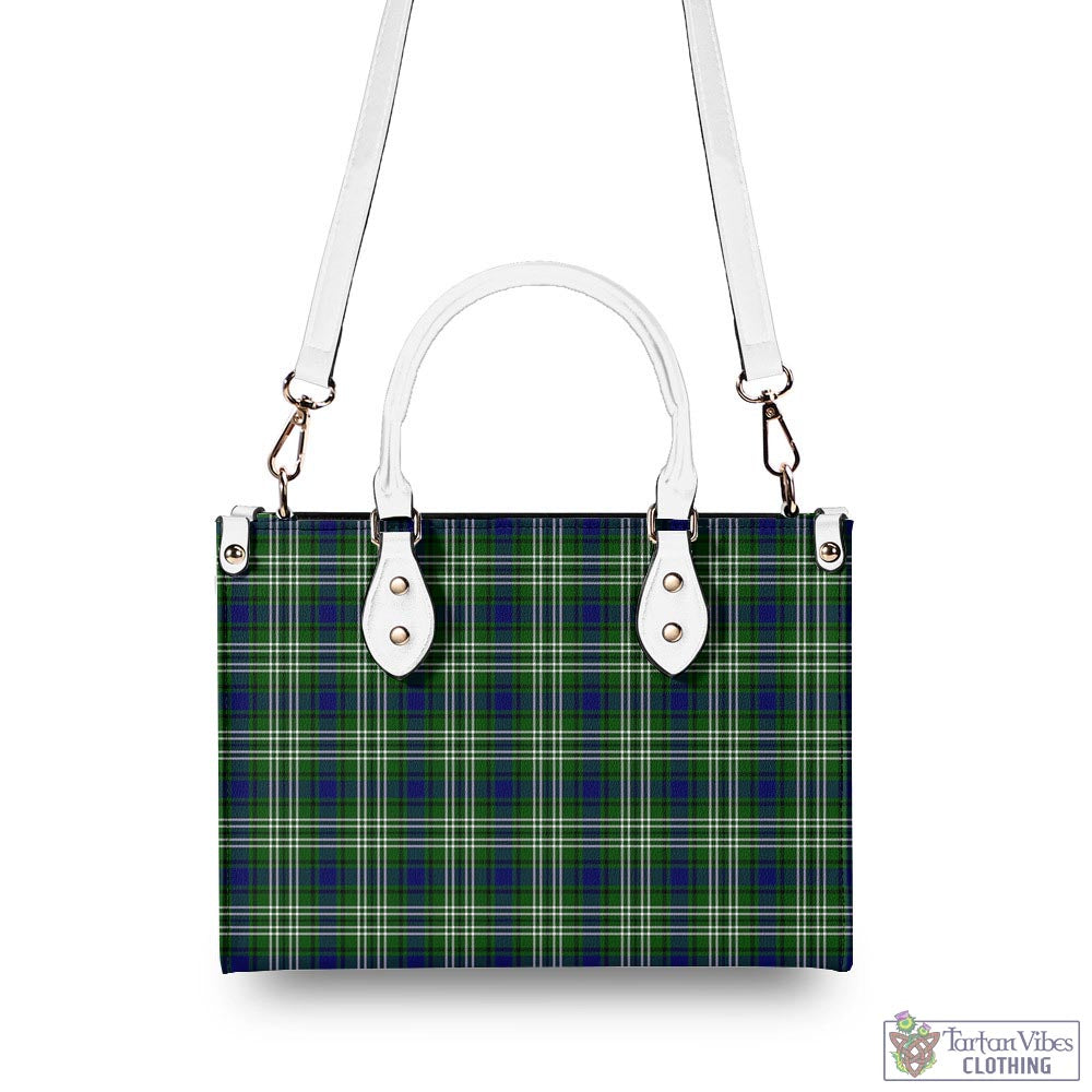 Tartan Vibes Clothing Learmonth Tartan Luxury Leather Handbags