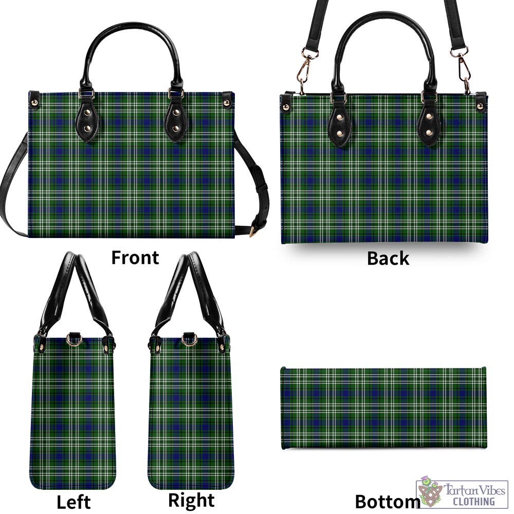 Tartan Vibes Clothing Learmonth Tartan Luxury Leather Handbags