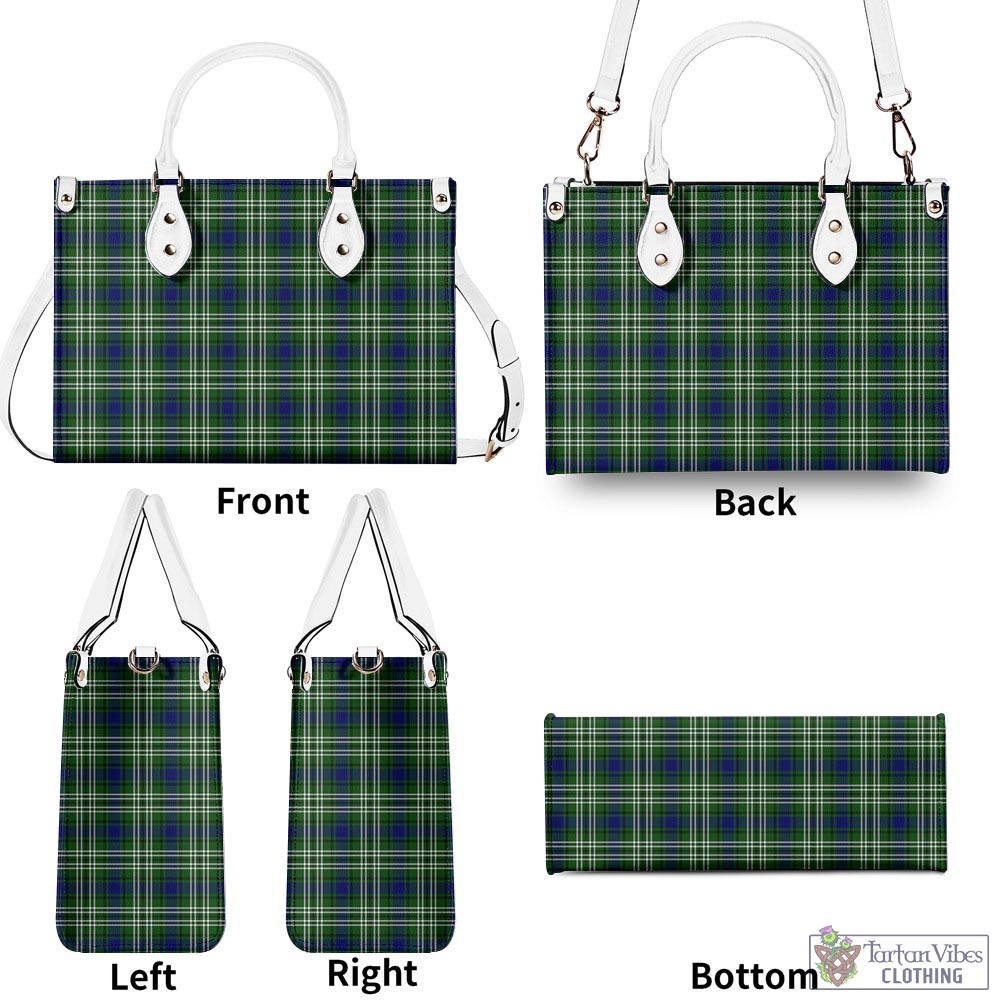 Tartan Vibes Clothing Learmonth Tartan Luxury Leather Handbags