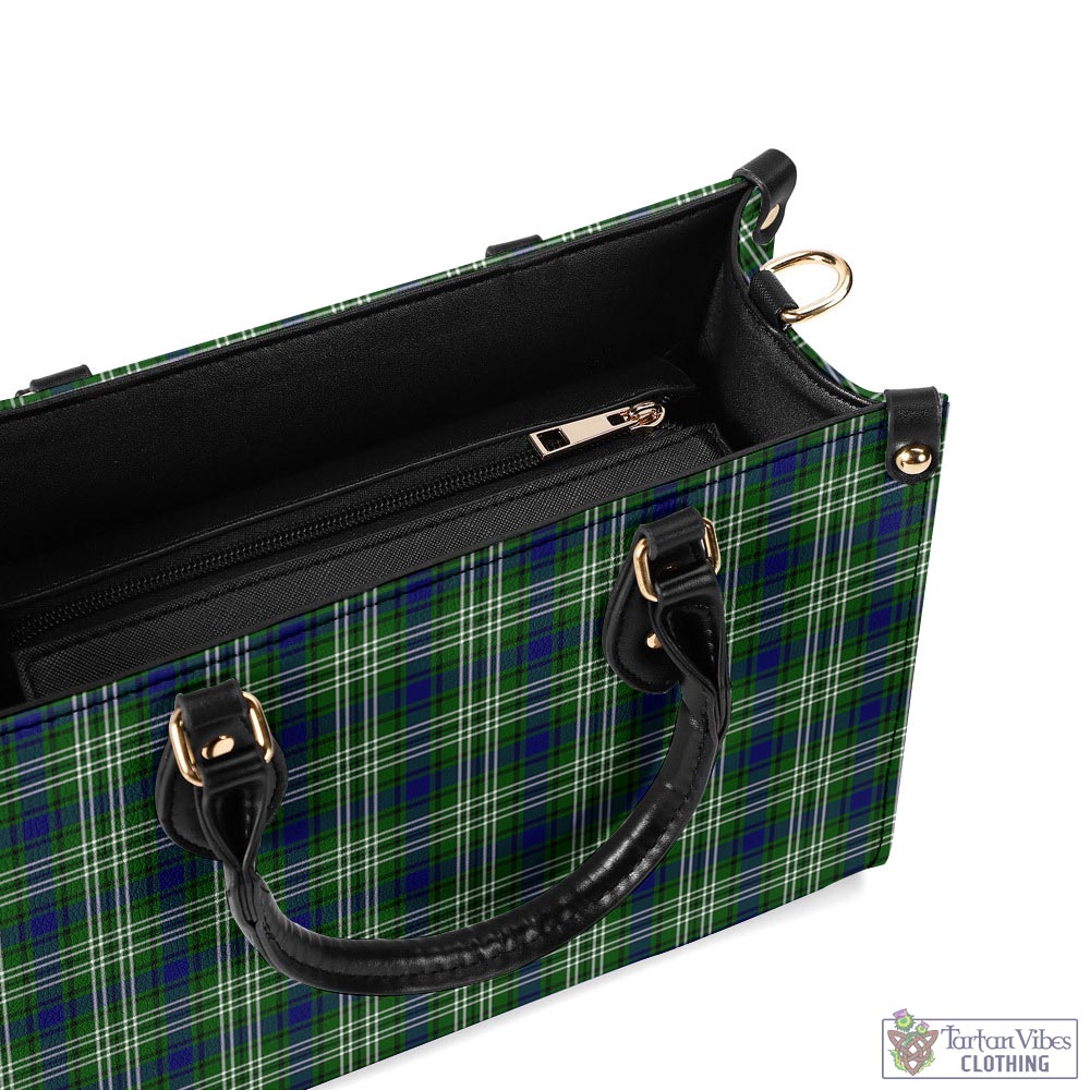 Tartan Vibes Clothing Learmonth Tartan Luxury Leather Handbags