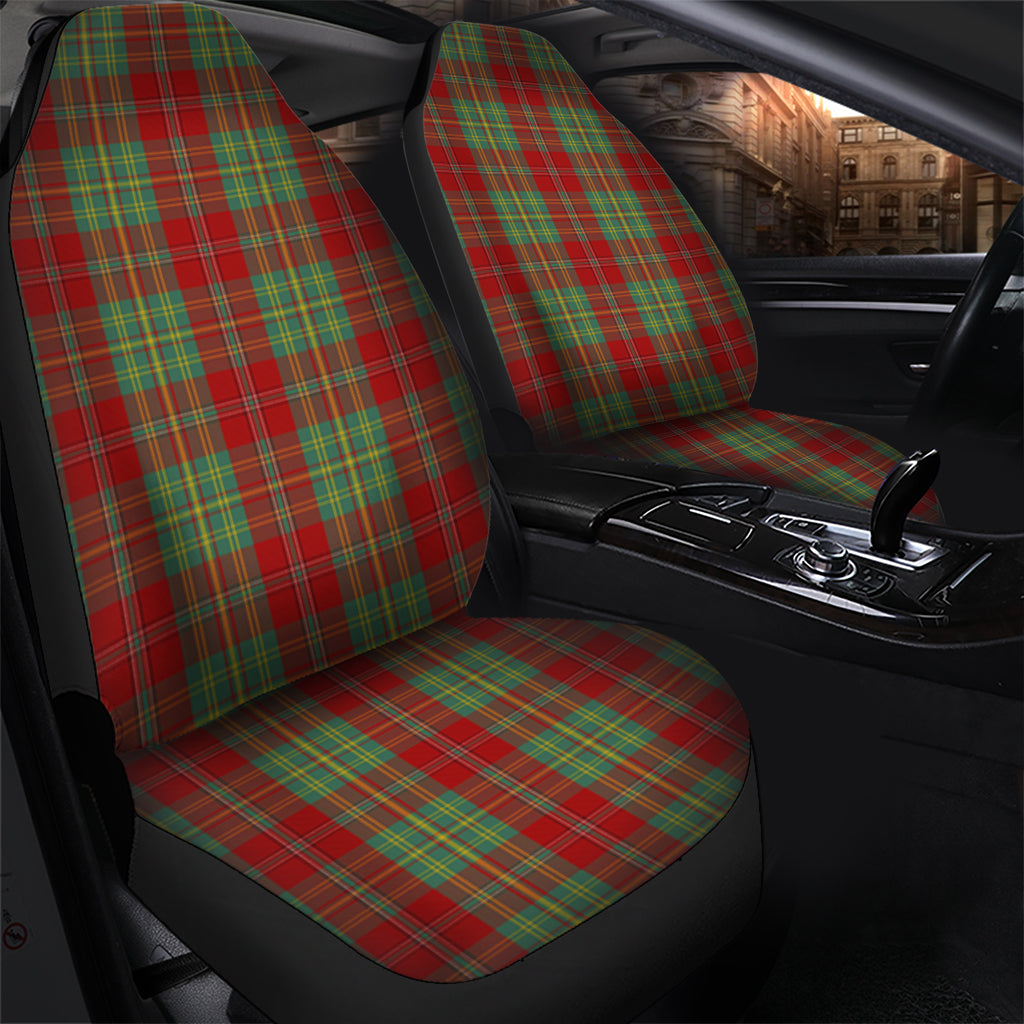 Leask Tartan Car Seat Cover One Size - Tartanvibesclothing