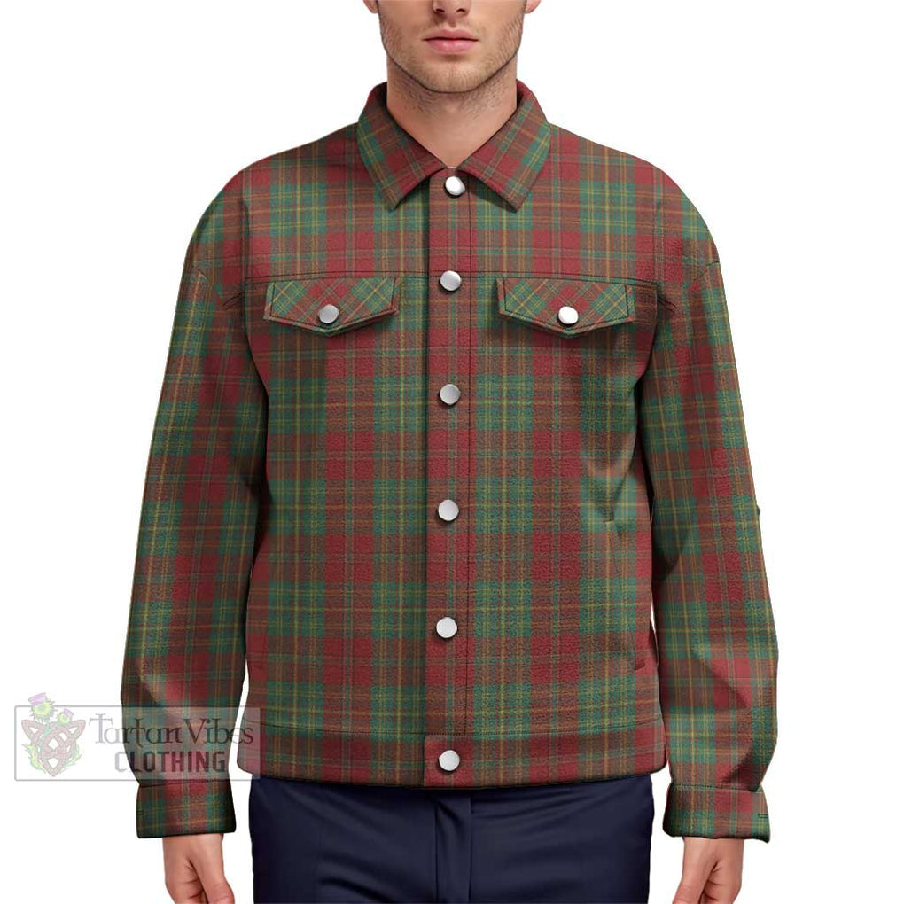 Leask Tartan Unisex Lapel Cotton Jacket Unisex - Tartan Vibes Clothing