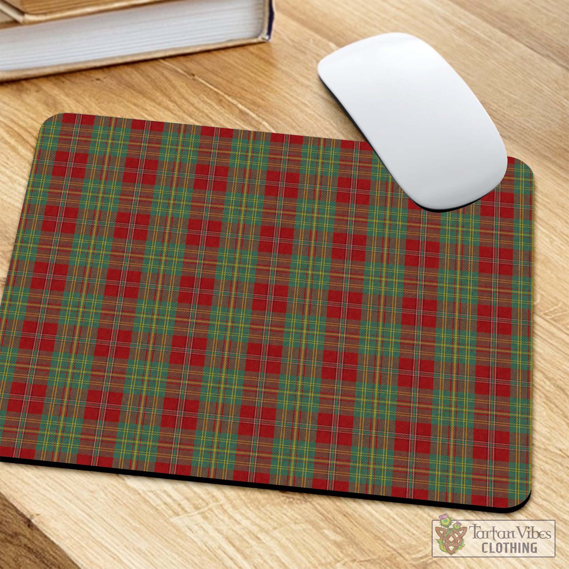 Tartan Vibes Clothing Leask Tartan Mouse Pad