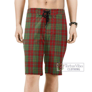 Leask Tartan Men's Board Shorts