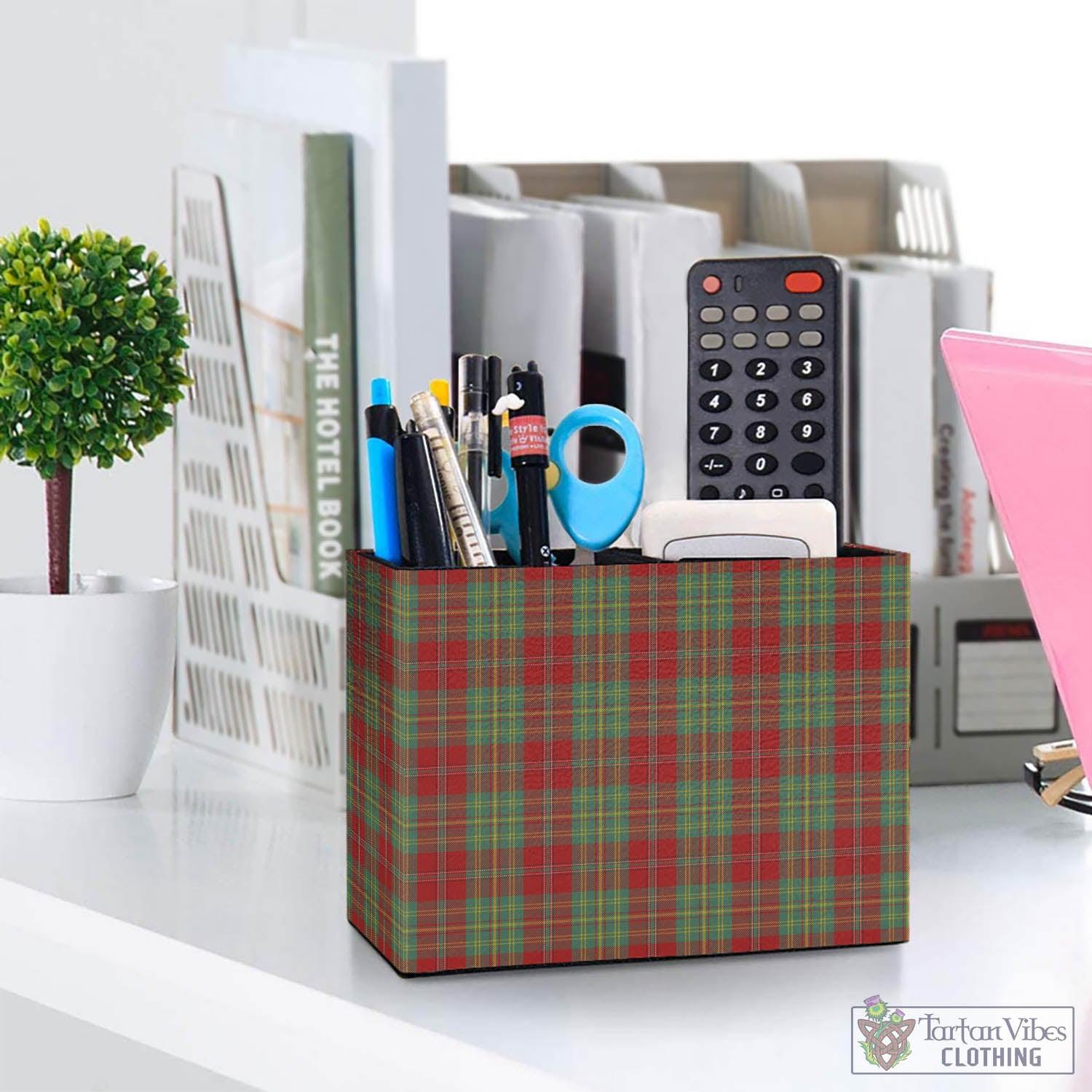 Tartan Vibes Clothing Leask Tartan Pen Holder