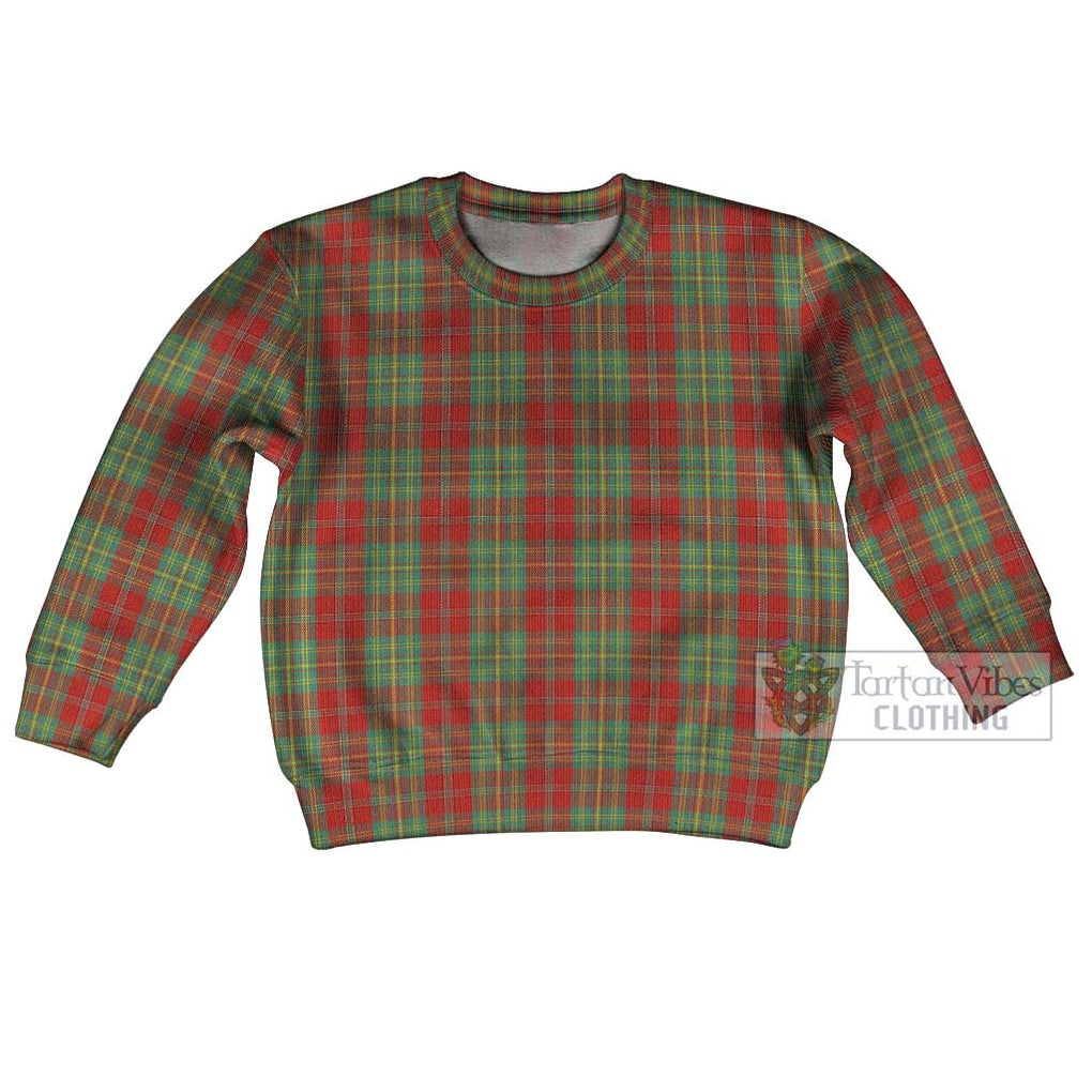 Tartan Vibes Clothing Leask Tartan Kid Ugly Sweater